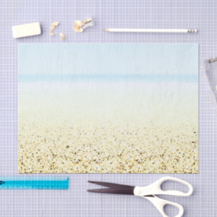 Sand and Sea Calm Coastal Tissue Paper