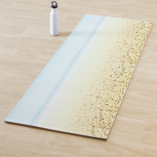 Sand and Sea Calm Coastal Yoga Mat
