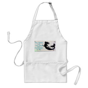 sand and sea mermaid apron