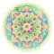 Sand and Silk Peace Pastel Mandala Sticker