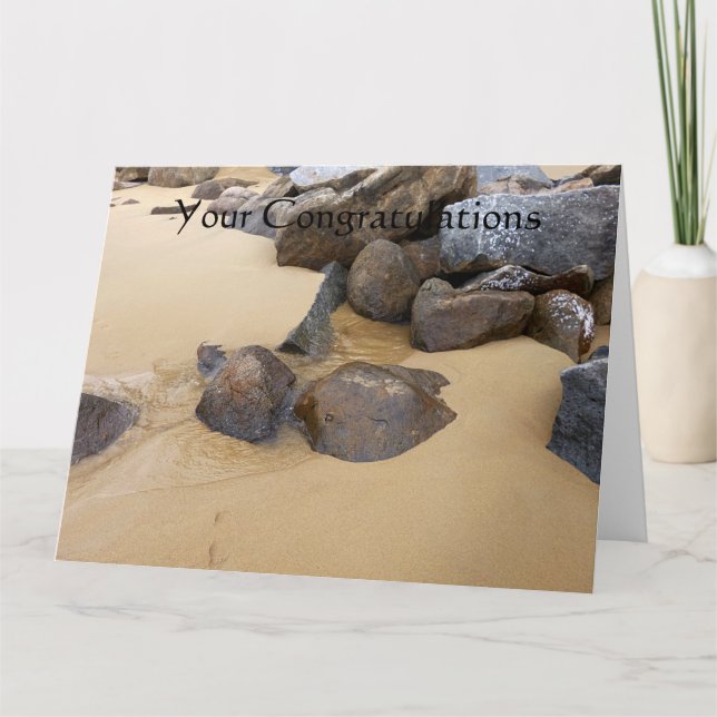 Sand and Stones Card (Front)