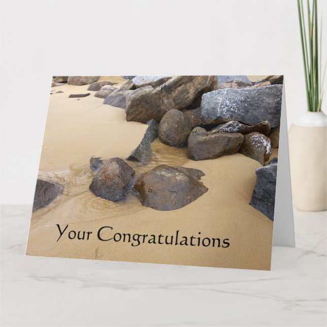 Sand and Stones Card (Front)