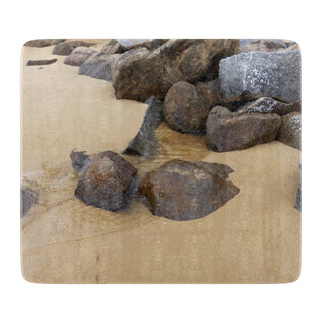 Sand and Stones Cutting Board (Front)