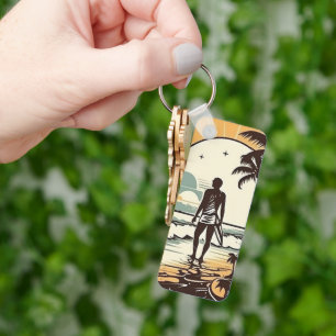 Sand and Surf Keyring