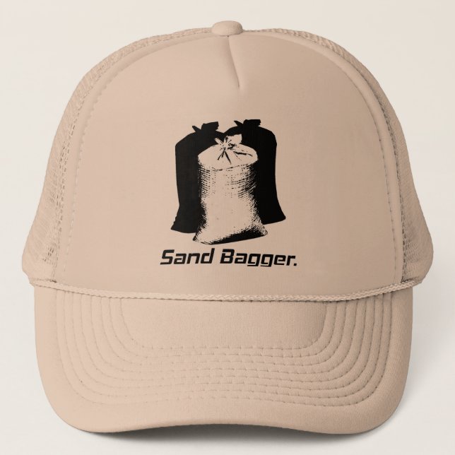 Sand Bagger Lid Trucker Hat (Front)