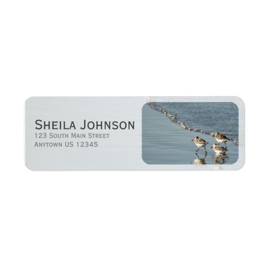 Sand Between Your Toes Beach Personalized Return Address Label