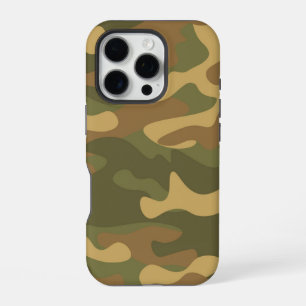 Sand Brown Camo iPhone 16 Pro Case