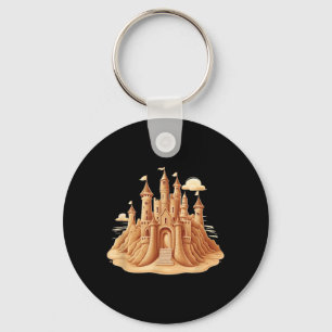 Sand Castle Event Costume for Summertime Boys and Keychain