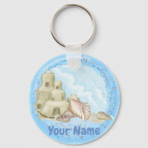 Sand Castle  keychain