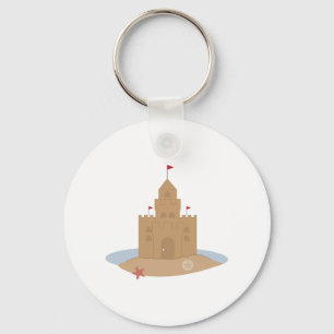 Sand Castle Keychain