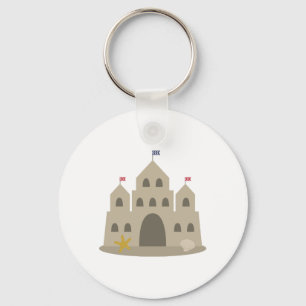 Sand Castle Keychain