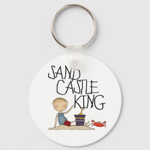SAND CASTLE KING KEYCHAIN