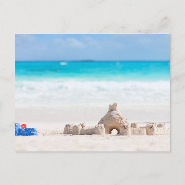 Sand castle postcard (Front)