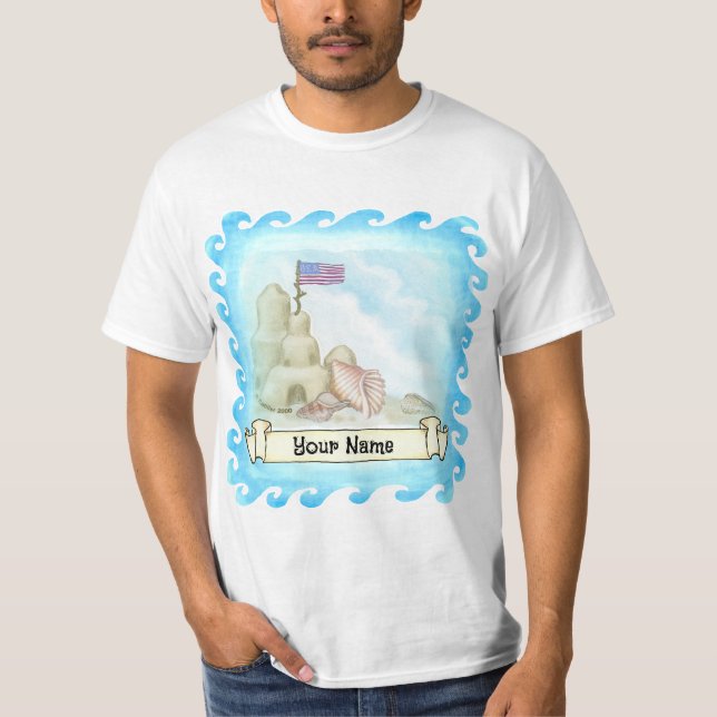 Sand Castle  T-shirt (Front)