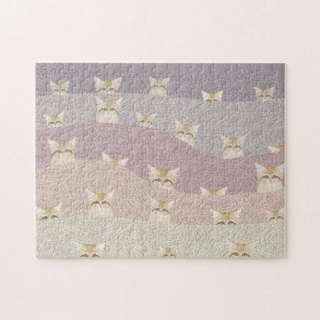 Sand Cats Jigsaw Puzzle (Horizontal)