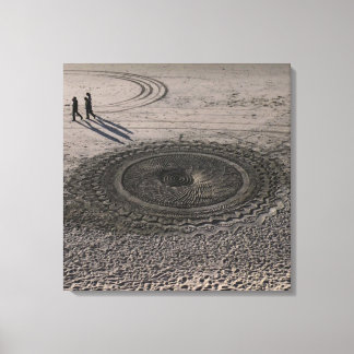 Sand Circle Canvas #4