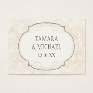 Sand Damask Ocean Beach Nautical Themed Wedding