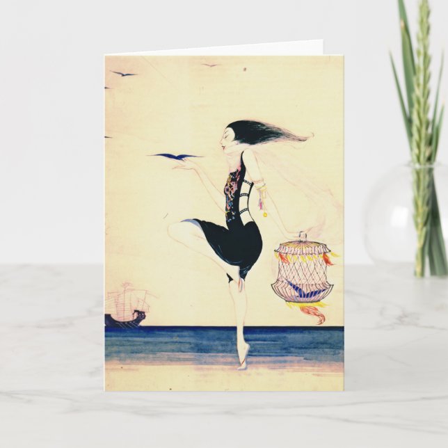 Sand Dancer 1916 Card (Front)