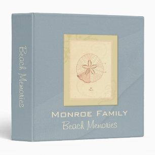 Sand Dollar Beach Binder - 1.5"