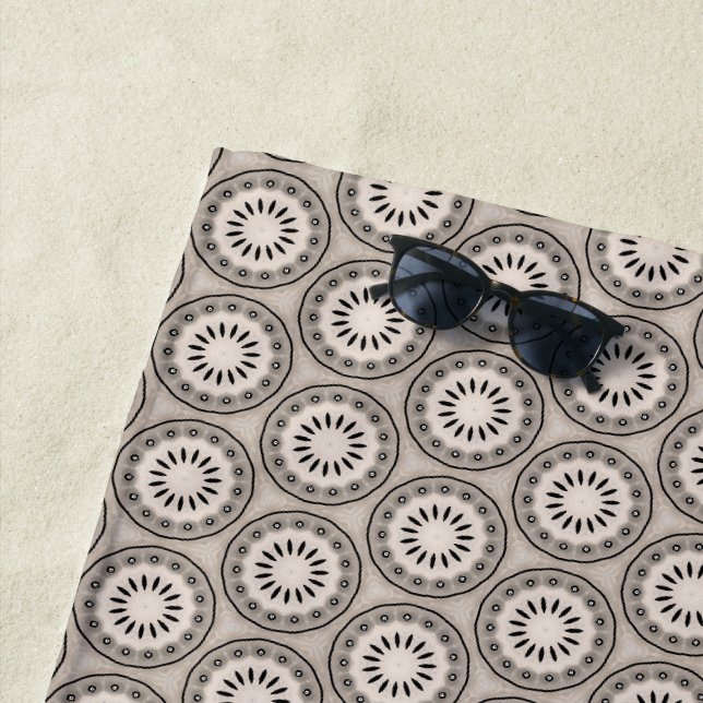 Sand Dollar Beach Towel (In Situ)