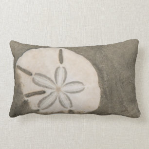 Sand dollar (Echinarachnius parma) Lumbar Pillow