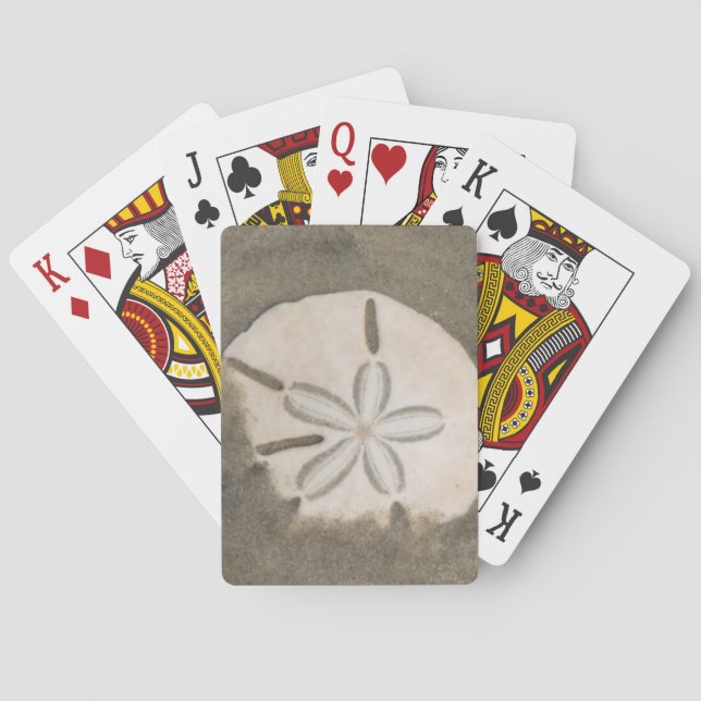 Sand dollar (Echinarachnius parma) Playing Cards (Back)