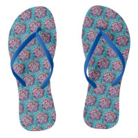 Sand Dollar Flip Flops