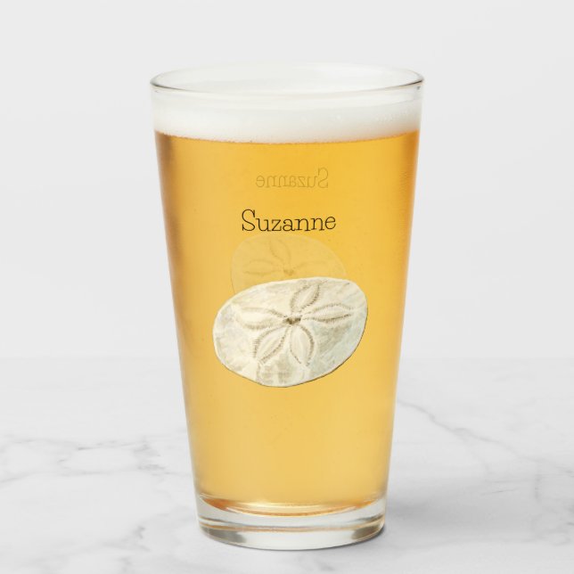 Sand Dollar Glass (Front Filled)