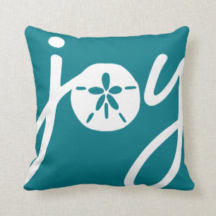 Sand Dollar Joy Throw Pillow