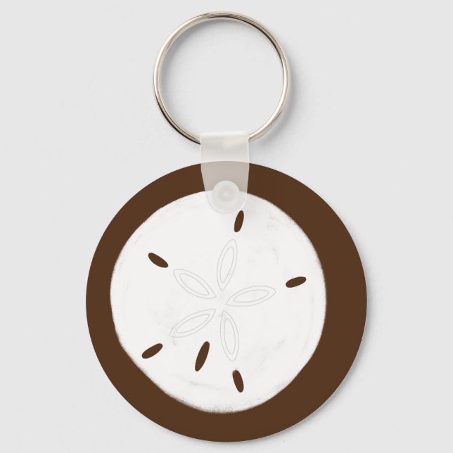 Sand Dollar Keychain (Front)