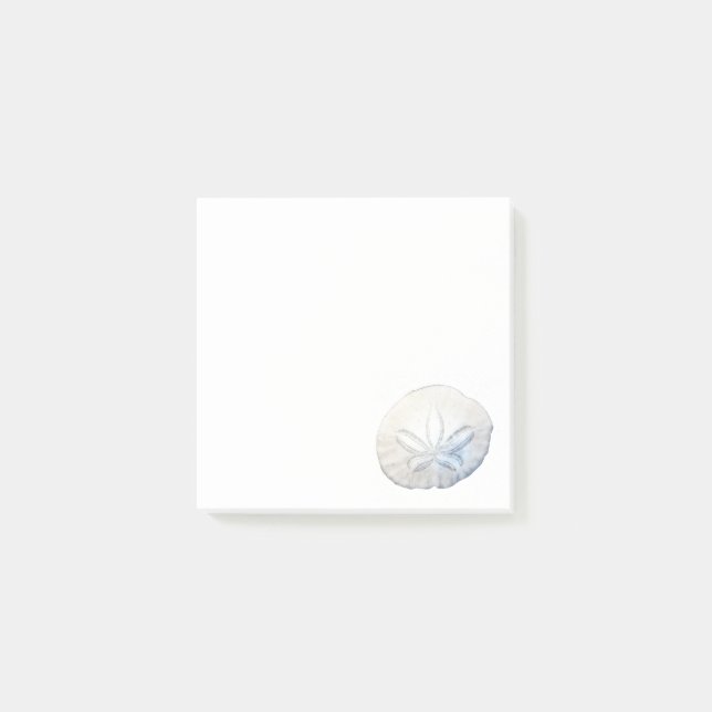 Sand Dollar Photo Post-it Notes Stationery (Front)