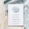 Sand Dollar Rehearsal Dinner Invitation