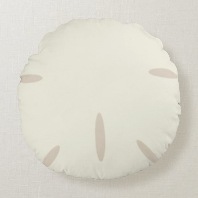 Sand Dollar Round Pillow (Front)