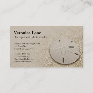 Sand Dollar Standard Business Card