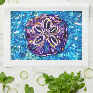 Sand Dollar Tea Towel