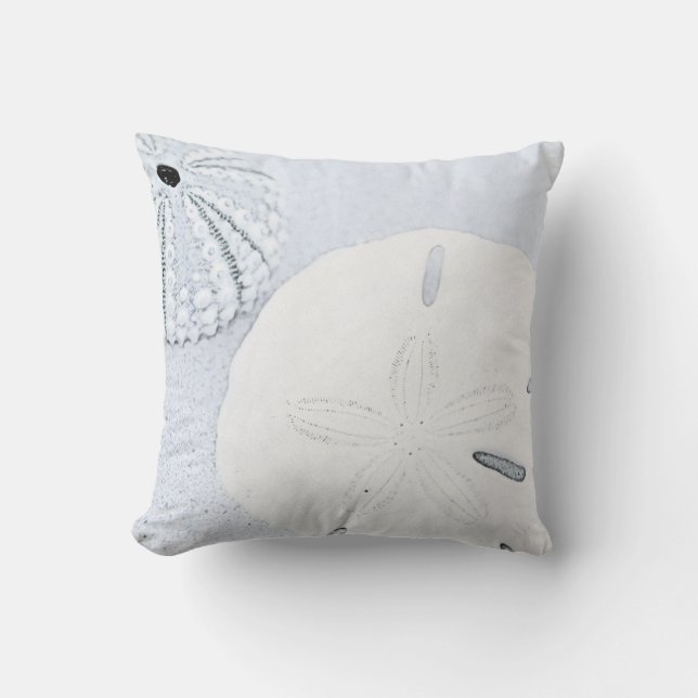 Sand Dollar Throw Pillow (Front)