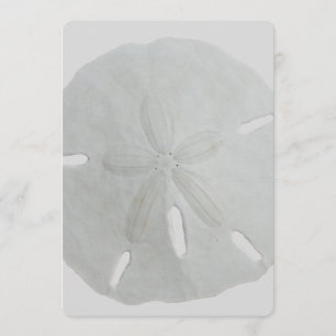 Sand Dollar Wedding Fan Program Paper