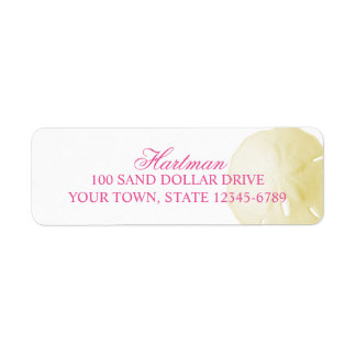 Sand Dollar Yellow Pink custom