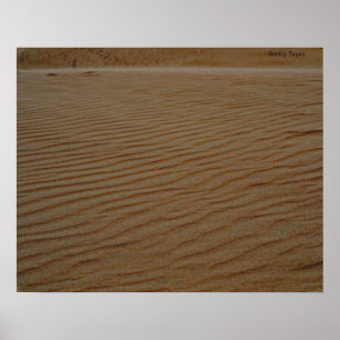 Sand Dune-Abstract by Shirley Taylor Poster