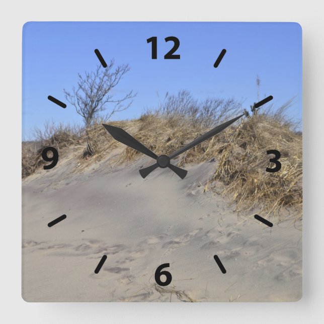 Sand Dune Beach Wall Clock (Front)