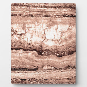  Sand Dune Granite, tan brown stone rocks Plaque