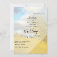 ** Sand Dune Pastel Beach Grass Wedding