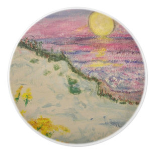 Sand Dune Sunset Ceramic Knob