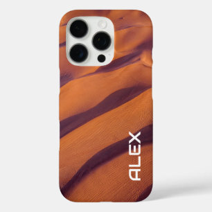 Sand Dunes Aerial View – Natural Desert Texture iPhone 16 Pro Case