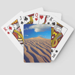 Sand Dunes and Clouds Playing Cards