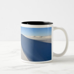 Sand dunes at White Sands National Monument in Two-Tone Coffee Mug