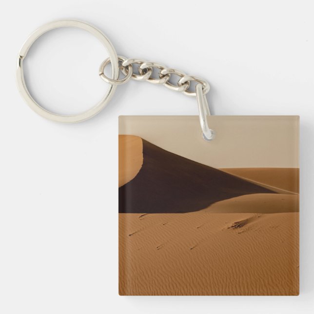 Sand Dunes Desert Landscape Keychain (Front)