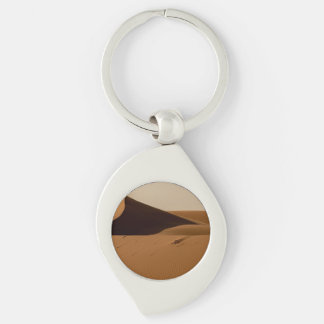 Sand Dunes Desert Landscape Keychain