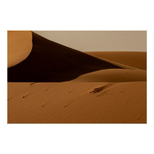 Sand Dunes Desert Landscape Poster