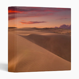 Sand Dunes in the Desert at Sunset Binder